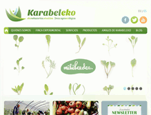 Tablet Screenshot of karabeleko.org